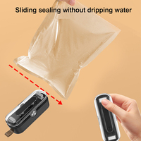 Machine de scellage thermique mini en gros pour sacs et emballages, scelleuse de sacs à collation, fournitures ménagères