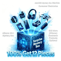Coffret Mystère Numérique 12 Pièces – Boîte Surprise 2026 – Offre Spéciale Électronique 3C avec Montre Connectée, Haut-parleur et Console de Jeu – Idéal pour un Cadeau