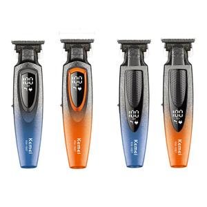 Tondeuse à cheveux numérique Kemei Km-1687, qualité professionnelle de salon, avec moteur à balais haute vitesse 7000-9000 tr/min, charge USB - Product Image 1