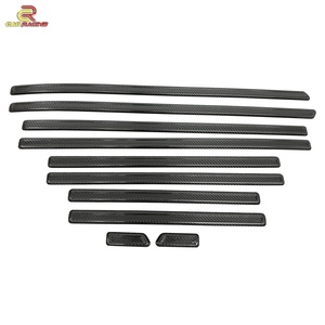 Molduras Laterales de Fibra de Carbono Estilo B para Mercedes Benz Clase G, G Wagon W464 G63 AMG G500 2019-2024, Tiras Decorativas para Puertas - Product Image 1