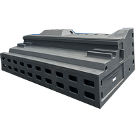 Base de machine de fraisage CNC à portique en fonte grise de haute qualité, prix usine, dureté HB180-220, précision 0,005 mm, simple