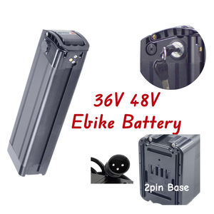 Batería de Litio Akku JINGHMA <span class=keywords><strong>Janobike</strong></span> 36V 48V 10Ah 15Ah 13Ah para Bicicleta Eléctrica Plegable, Descarga Astronómica, Base de 2 Pines - Product Image 1