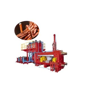 La machine d'extrusion de cuivre produit un tuyau de tube de fil de cuivre de haute qualité