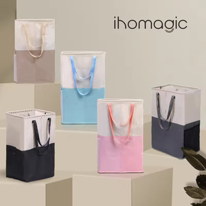 Panier <span class=keywords><strong>à</strong></span> <span class=keywords><strong>linge</strong></span> extra large, élégant et durable, organisateur de rangement en tissu Oxford, qualité supérieure, pour la maison, la chambre <span class=keywords><strong>à</strong></span> coucher, la salle de bain, les vêtements - Product Image 6