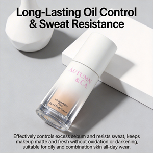 Lotion solaire chimique imperméable - Illuminante et hydratante SPF Visage/Corps Liquide avec poudre pressée - Product Image 5