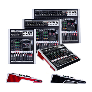 Console de mixage audio numérique professionnelle pour effets vocaux, 6/8/12/16 canaux avec suppression du bruit et prise en charge sans fil pour systèmes DJ - Product Image 1