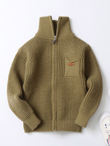 Autunno inverno maglione a collo alto da <span class=keywords><strong>bambino</strong></span> personalizzato Cashmere e cotone nuovo <span class=keywords><strong>dolcevita</strong></span> alla moda per bambini - Product Image 2