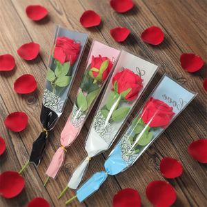 <b>Large</b> LED Glow Rose Bouquet with Ribbon Valentine's Day Gift, Home Decor, Wedding <b>Ornament</b>, Party Toy - Product Image 3