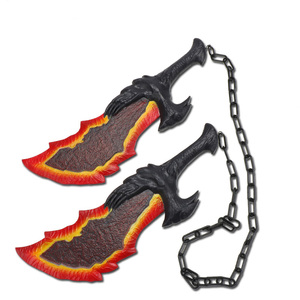 God of War <span class=keywords><strong>Lames</strong></span> d'Athéna Kratos Lame <span class=keywords><strong>du</strong></span> <span class=keywords><strong>Chaos</strong></span> Arme 45cm Matériel PU Katana Épée Jouet d'arme de samouraï Jouets de jeu pour enfants Cadeau - Product Image 4