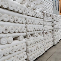 Tissu de doublure en taffetas teint croisé 75D 190T 100% polyester, séchage rapide, respirant, pour sacs et vêtements, vente en gros pour usines