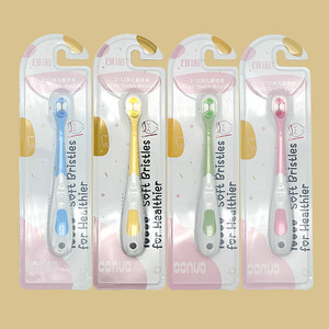 <span class=keywords><strong>Cepillo</strong></span> de <span class=keywords><strong>Dientes</strong></span> Manual de PP con Cerdas Suaves y Cabeza Pequeña para Niños de <span class=keywords><strong>1</strong></span> a 6 Años, Venta al Por Mayor - Product Image 4