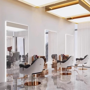 Miroir LED moderne personnalisable de grande taille pour salon de coiffure, usage professionnel en usine et en magasin - Product Image 3