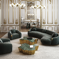 Table basse de luxe Arbre du Connaissance en laiton poli moulé avec motif d'arbre doré gravé, élégance moderne, table à thé