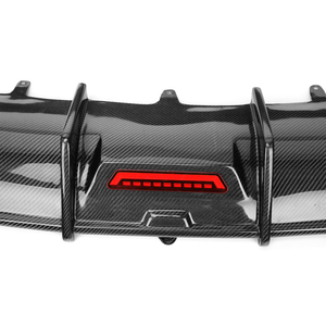 ลิ้นกันชนหลังคาร์บอนไฟเบอร์สำหรับ <span class=keywords><strong>Audi</strong></span> C7.5 <span class=keywords><strong>A6</strong></span> Sline S6 2016-2018 รุ่น K Style - Product Image 4