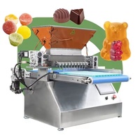 Nouvelle machine de remplissage et de distribution de bonbons gélifiés, ligne de production de type bureau pour le chocolat et les confiseries