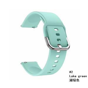 Correa de silicona para reloj Samsung Galaxy watch 3, de 20mm, 22mm, 42mm, 46mm, Active <span class=keywords><strong>2</strong></span> Gear, S2, S3, Huami, <span class=keywords><strong>Amazfit</strong></span> Bip/<span class=keywords><strong>GTS</strong></span> <span class=keywords><strong>2</strong></span> - Product Image 2