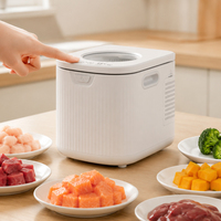 Machine à fabriquer de la nourriture pour chiens 500W, robot culinaire pour animaux de compagnie avec fonction d'auto-nettoyage pour des repas faits maison pour animaux de compagnie