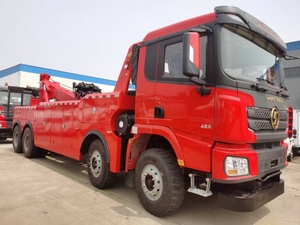 Grúa de Remolque Shaanxi de 30 Toneladas con Plataforma Giratoria, Cuatro Ruedas Delanteras y Ocho Traseras - Product Image 4