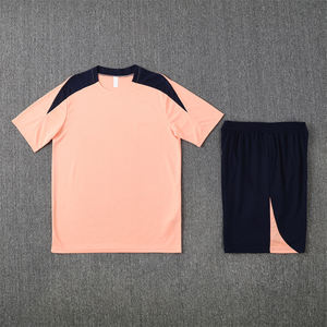 Summer Football Uniforms Short-sleeved training suit 25/26 Jersey Breathable Polyester Quick Dry Crew Neck Unisex - Product Image 5