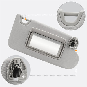 Pare-soleil Nissan Teana 96400-3TA2A Gris Côté Droit Monté sur le Toit Matériau PVC - Product Image 2
