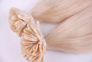 K SW WIGS 18 pouces - Style vague de plage, extensions de cheveux vierges à pointe en U pour festival bohème et vacances - Product Image 3