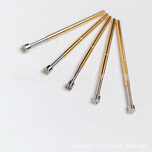 P100-<b>H4</b> P100-H2.0 Probe Test Pin 1.36mm Spring Contact Nine-ProngedHead Diagnostics Use - Product Image 3