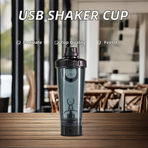 Vaso Mezclador Eléctrico Portátil con 2 Pilas AAA, Mezclador de Proteínas con Tecnología Vortex, Botella Mezcladora para Gimnasio con Tapa Hermética, Vaso Mezclador de 600 ml - Product Image 3