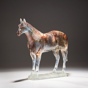 Trang Chủ Fortune Horse Ornament Nhựa Thủ Công Mỹ Nghệ Cho Phòng Khách Văn Phòng Rượu Vang Trang Trí Nội Các Món Quà Mở Với Mô Hình Động Vật - Product Image 5