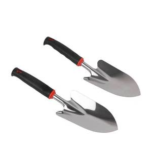 Stainless Steel Garden Spade Wide Blade For Digging Soil And Sand Agricultural Beachcombing Tool With Metal Handle - Product Image 2