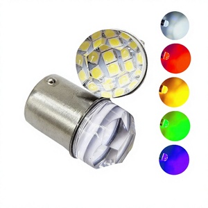 ไฟสัญญาณแฟลช LED อัตโนมัติ 12/24V 2.5W ใช้ได้กับรถยนต์ทั่วไป สีแดง เหลือง เขียว น้ำเงิน - รับประกันหนึ่งปี - Product Image 1