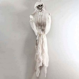 Nouvel Arrivage Meilleure Vente En Gros 180 cm Squelette d'Halloween en Plastique Fantôme Rouge Fait Main Prix Usine Décoration Horreur à Suspendre Porte Mur - Product Image 6