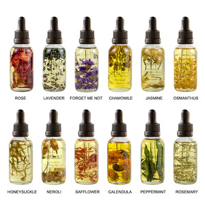 Huile de massage multi-usages <span class=keywords><strong>4</strong></span>-en-1 à base de pétales de rose pressés à froid, 60 ml, pour le visage, le corps, les cheveux, les ongles, éclaircissante, hydratante, huile essentielle de spa - Product Image 2