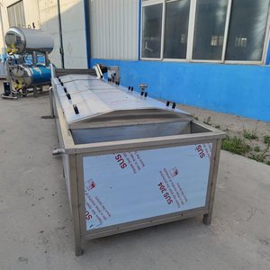 Machine de Blanchiment Automatique PLC en Acier Inoxydable 304 de Haute Qualité à Prix d'Usine pour le Traitement des <span class=keywords><strong>Fruits</strong></span> <span class=keywords><strong>et</strong></span> <span class=keywords><strong>Légumes</strong></span> à Faible Consommation - Product Image 2