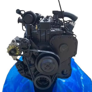 Moteur diesel 6 cylindres 6D114E-3 neuf et original pour engins de chantier lourd Komatsu en bon état super puissant! - Product Image 6