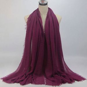 Pañuelo para la Cabeza de Primavera/Verano en 35 Colores, Pashmina para Mujer, Hiyab, Bufanda de Moda al por Mayor, Mezcla de Algodón y Poliéster - Product Image 6