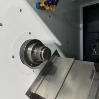 Tour CNC horizontal à lit incliné de taille moyenne XG42A 4kW à haute rigidité, 3 axes, haute précision, pour le traitement de l'acier inoxydable