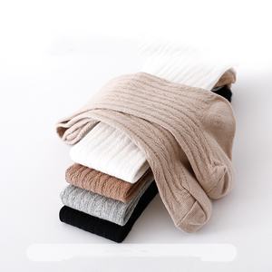 Pantimedias para Niños al por Mayor, Primavera-Otoño, Color Sólido, Algodón Peinado, Diseño de Doble Punto, Medias para Bebés - Product Image 3