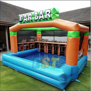 Tente gonflable extérieure adaptée aux besoins du client de barre de tiki de plage de barre gonflable de piscine <span class=keywords><strong>à</strong></span> <span class=keywords><strong>vendre</strong></span> - Product Image 4