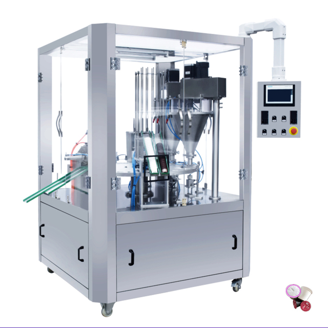 Manufacture K Cup /nespresso Coffee Capsules  Filling Sealing Machine