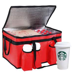 Heavy Duty Commercial Waterproof Neoprene Food <b>Cooler</b> Backpack Factory Custom <b>Insulated</b> Pizza Delivery <b>Bags</b> - Product Image 1