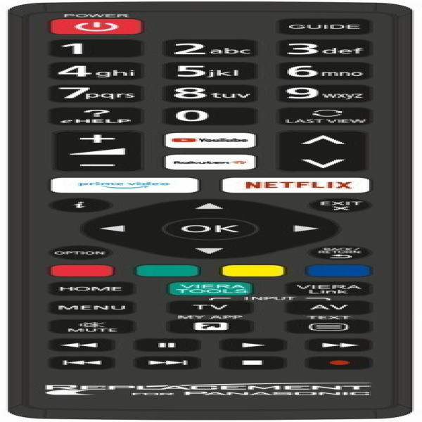 Plc Replacement Tv Remote Control N2qayb000352 No Required New for Warranty Product