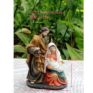 Artesanías de Resina Creativas y Modernas, Pesebre de la Natividad, Estatua de la Virgen María de Notre Dame, <span class=keywords><strong>Serie</strong></span> Religiosa, Decoración para el Hogar - Product Image 2
