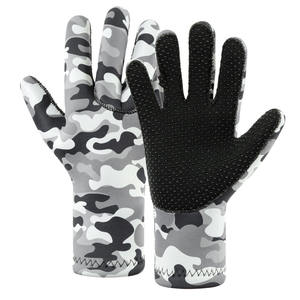 Camouflage 3mm néoprène gants de plongée hommes femmes antidérapant résistant à l'usure chasse sous-marine plongée en apnée natation gants d'eau <span class=keywords><strong>W198</strong></span> - Product Image 4