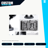 Service de développement de moules personnalisés pour présentoir de casque VR robot en ABS+PC, idéal pour les cadeaux de gamer et les décorations de bureau