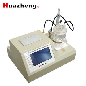 Huazheng 220V Karl Fischer Wasser qualitäts tester Laborgeräte Feuchtigkeit gehalts analyze Messgerät Öl-und Wasser analysator - Product Image 5