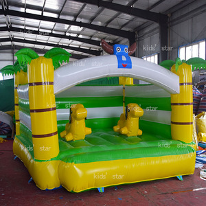 Mini château gonflable et combo structure de jeux à <span class=keywords><strong>louer</strong></span>, PVC écologique, capacité 480 kg, 5m x 5m x 3,5m, pour fêtes d'<span class=keywords><strong>anniversaire</strong></span> d'enfants de 3 à 12 ans - Product Image 4
