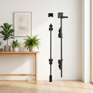 Loquet de sol robuste en acier de 18 pouces pour <span class=keywords><strong>portail</strong></span>, conçu pour les portails en bois, métal et vinyle - Product Image 5