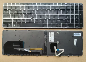 <span class=keywords><strong>Clavier</strong></span> authentique pour <span class=keywords><strong>HP</strong></span> <span class=keywords><strong>EliteBook</strong></span> <span class=keywords><strong>850</strong></span> <span class=keywords><strong>G3</strong></span> <span class=keywords><strong>850</strong></span> G4 755 <span class=keywords><strong>G3</strong></span> 755 G4 UK QWERTY SWEDISH Backlit point Notebook computer keyboard - Product Image 5