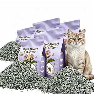 Highly Adsorbent Eco-Friendly Low Dust Bentonite Cat Litter Fast Clumping & Extra <b>Odor</b> Control 5kg Irregular Shape - Product Image 1