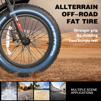 Stock UE Vélo électrique tout-terrain à grande vitesse 20 pouces de haute qualité 48V 15Ah 250W 7 vitesses Vélo électrique rapide pour adultes